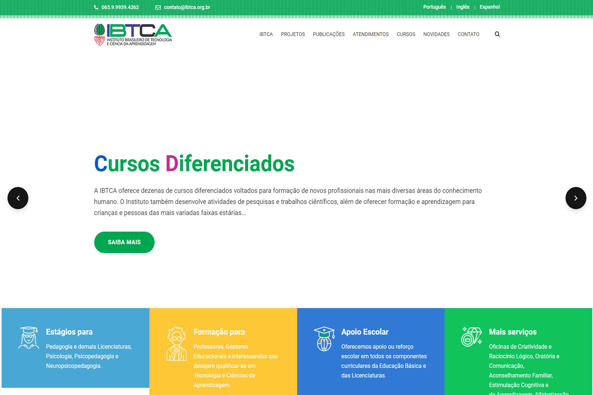 IBTCA - Instituto Brasileiro de Tecnologia e Ciência da Aprendizagem